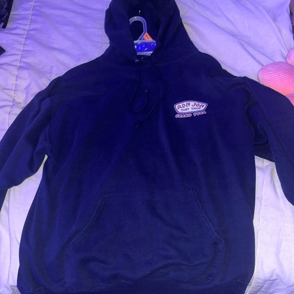 Navy blue Ron Jon hoodie